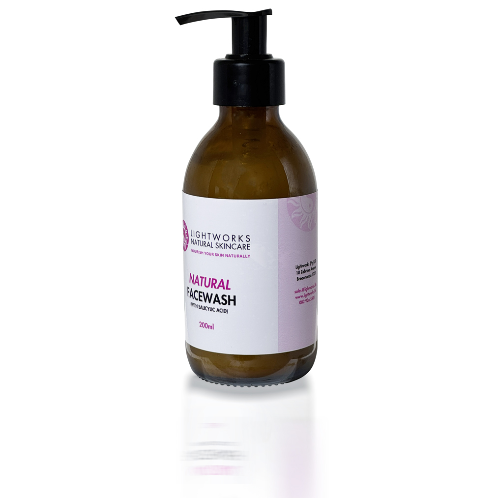 Natural Facewash 200ml - Image 3